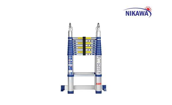 Thang nhôm rút đôi 5.6m Nikawa Nhật Bản NK-56AI