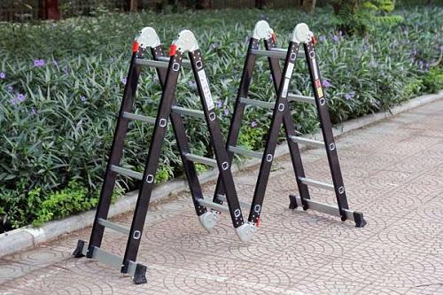 Thang nhôm gấp đa năng 4 đoạn Advindeq ADM104