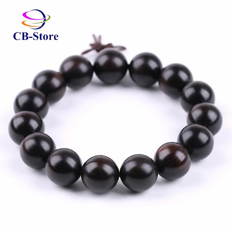 Vòng tay gỗ Mun Sừng Đen 15 li (CB-STORE)