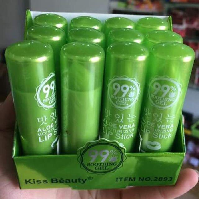 [HCM]Son dưỡng ẩm môi Aloe Vera 99%