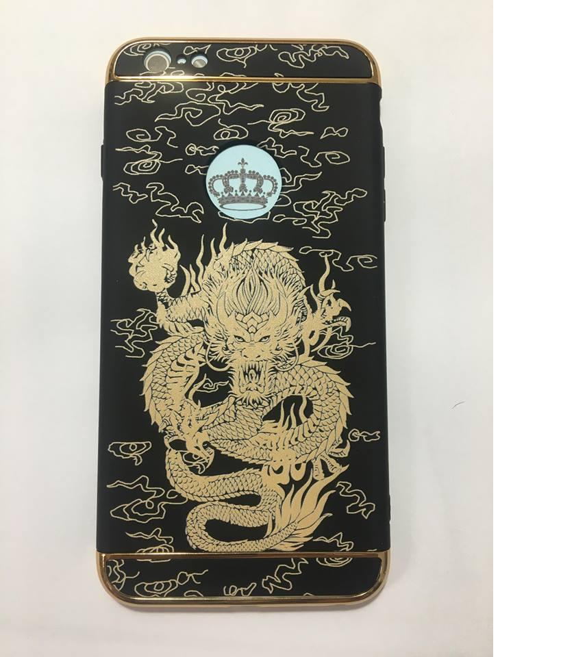 Ốp lưng 3 mảnh họa tiết rồng cho iPhone 6 Plus/ 6S Plus -