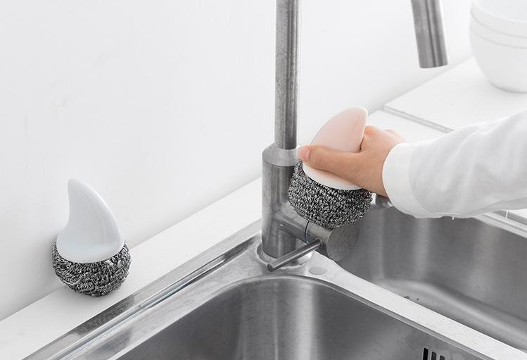 Dụng Cụ Chà Xoong Nồi Có Tay Cầm