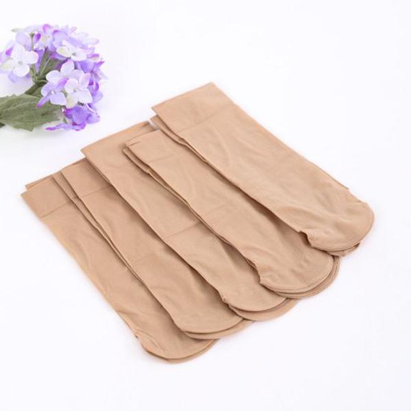 Combo 5 đôi tất giấy cổ ngắn HÀN QUỐC cho bạn gái (màu da)