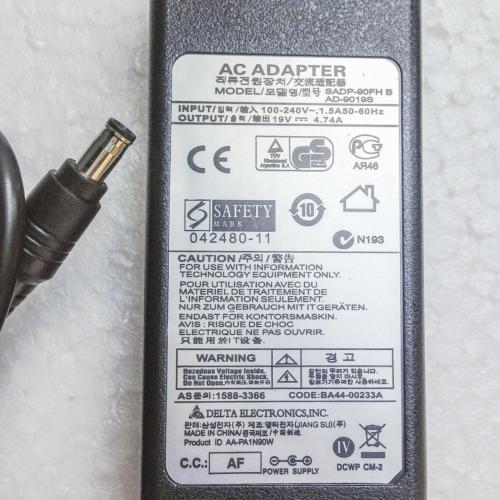 Sạc Laptop Samsung 19V 4.74A