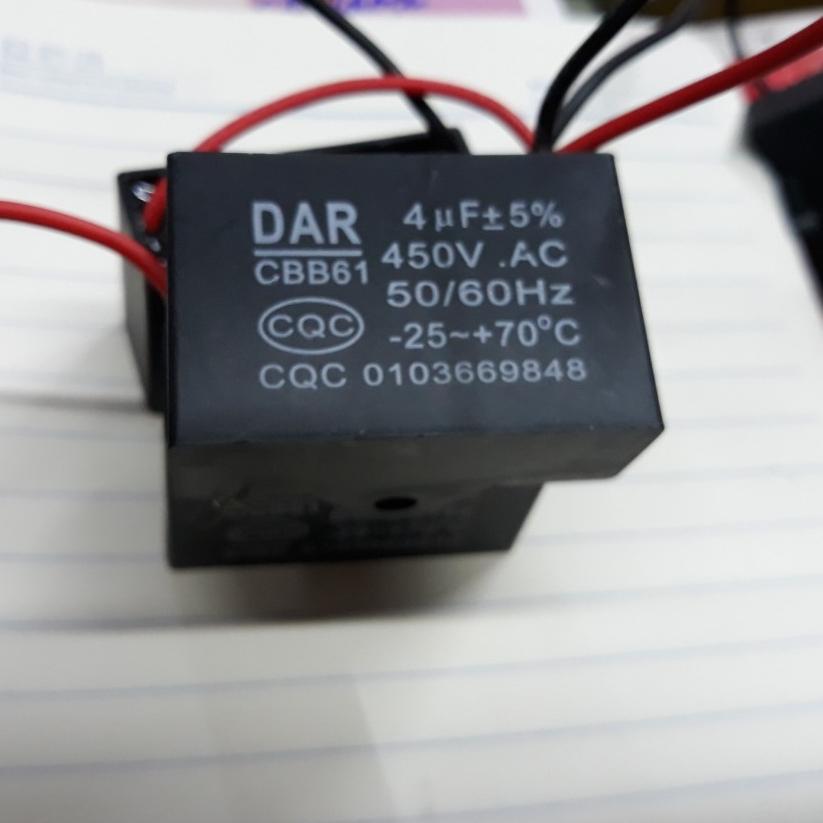 5 Tụ Quạt 4m 450V