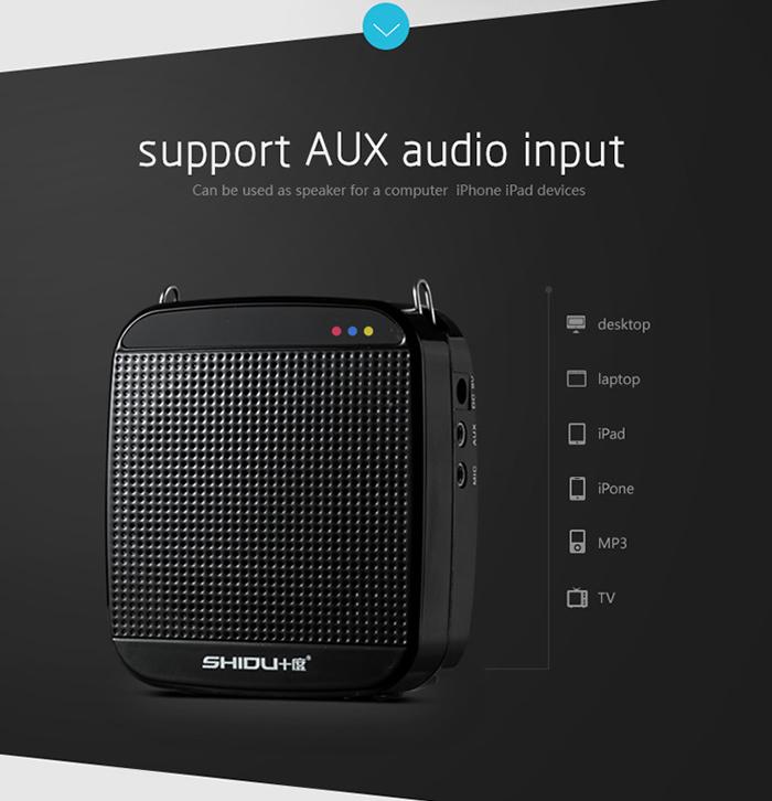 [HN] Máy trợ giảng Shidu SD-S613 (đen)