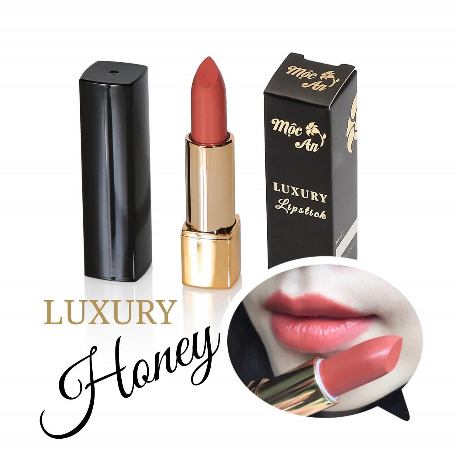 Son Môi Lì Bền Màu Luxury Mộc An 12 màu