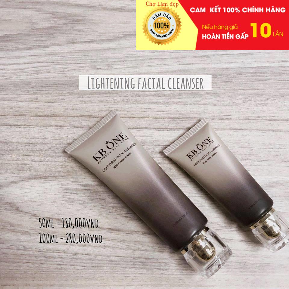 [HCM][ Chính hãng ] [Chính hãng] Sữa Rửa Mặt Ngọc Trai Sáng Da KBOne 100ml