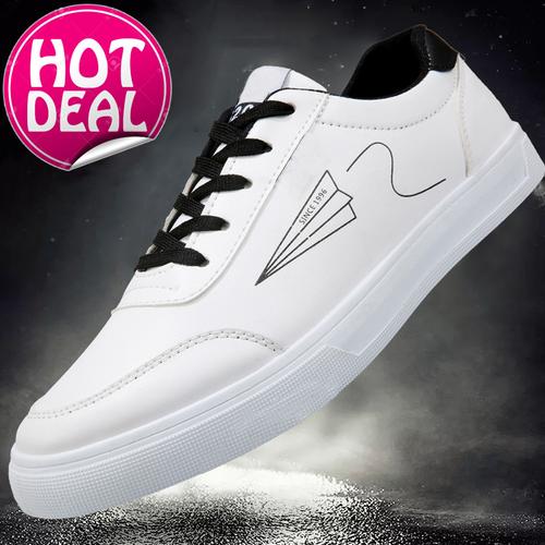 Giày sneaker nam kiểu dáng thể thao cao cấp ( Trắng )