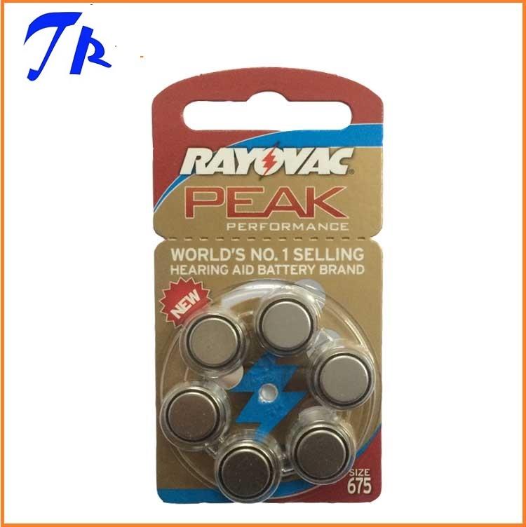 Pin rayovac pr44 pin máy trợ thính 675