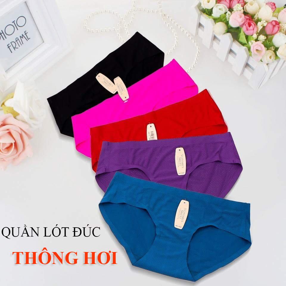 Combo 5 quần lót đúc nữ có lỗ thông hơi cao cấp không đường may