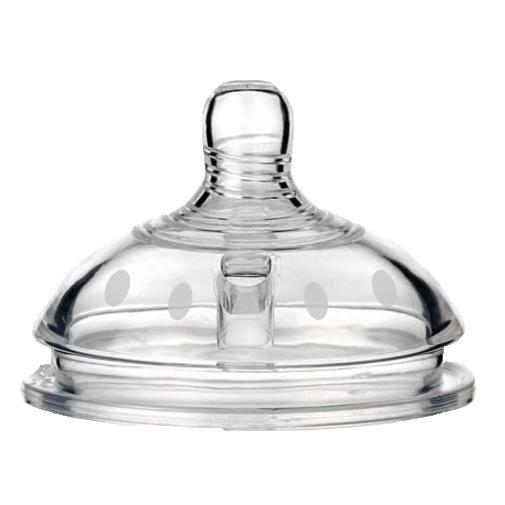 [HCM]Bình sữa silicon Gluck Premium 240ml (Màu xanh)
