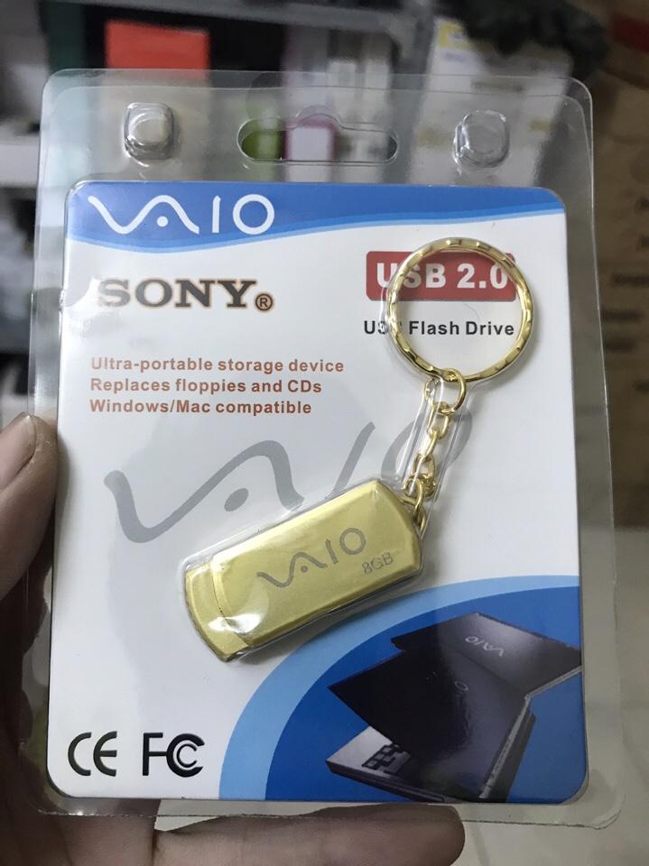 [HCM]Usb Sony Vaio màu vàng 8Gb hộp thiết