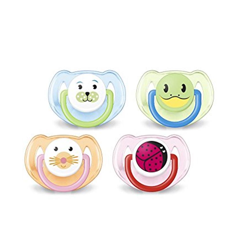 Hộp 2 ty giả philip Avent 0-6th (như hình hoặc mẫu ngẫu nhiên)