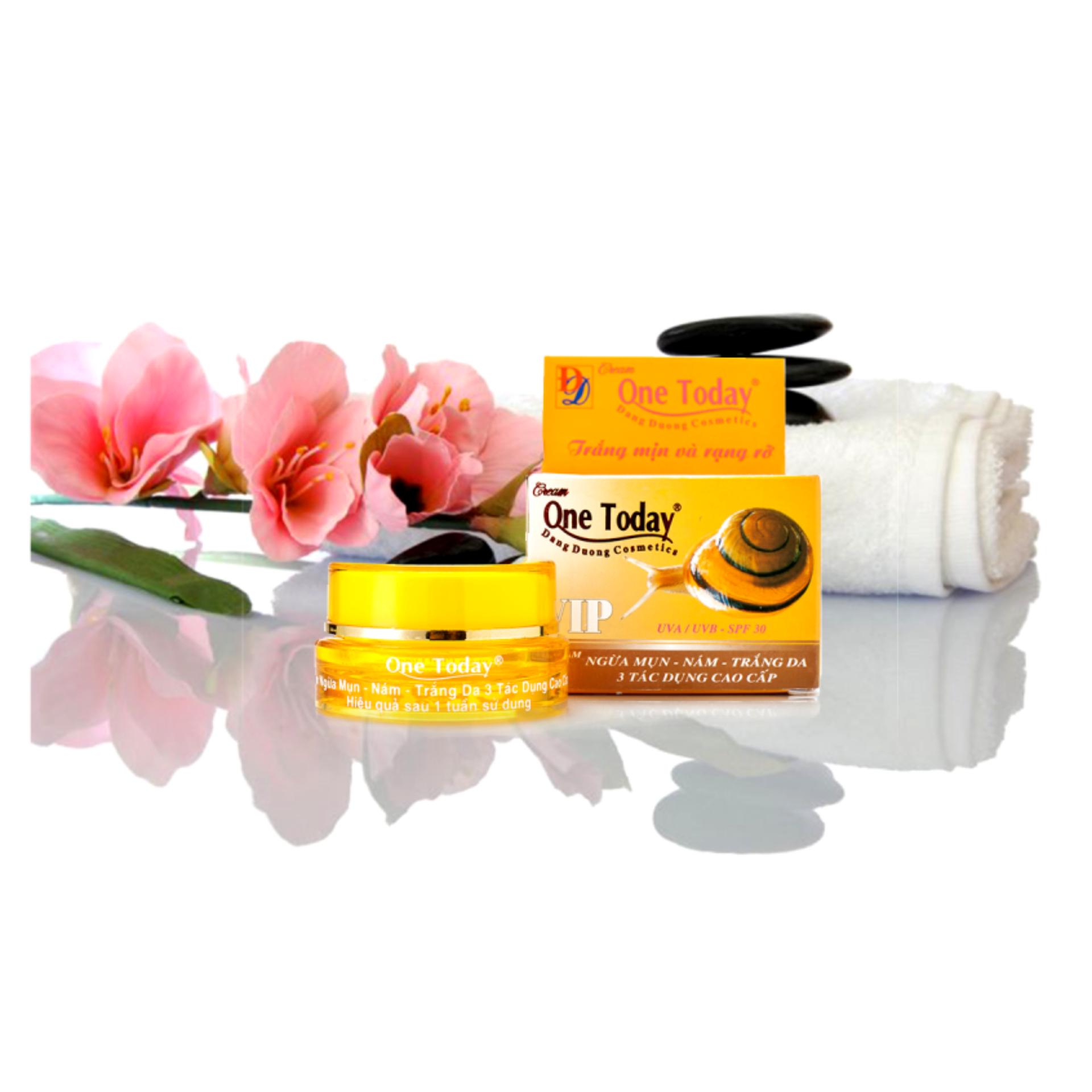 Kem ốc sên One Today ngừa mụn - Nám - Trắng da 3 tác dụng