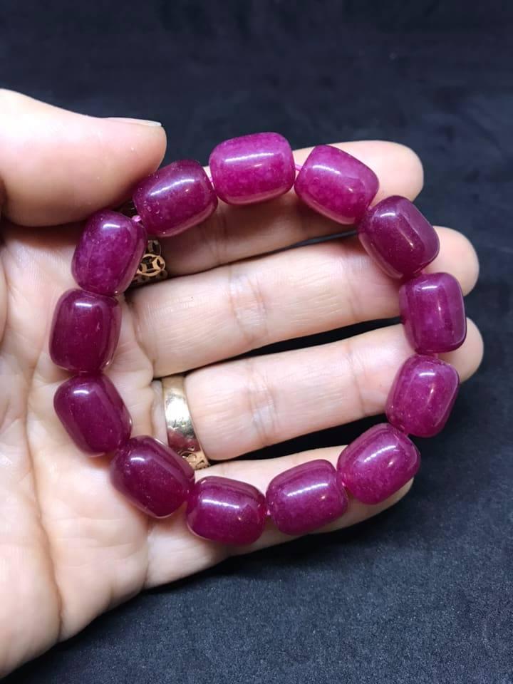 [HCM]VÒNG TAY LU THỐNG RUBY HỒNG NGỌC-10LY