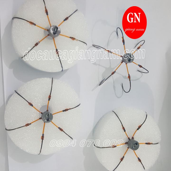 Combo 4 lưỡi lục chất lượng ( đồ câu cá Giang Nam ) big sale