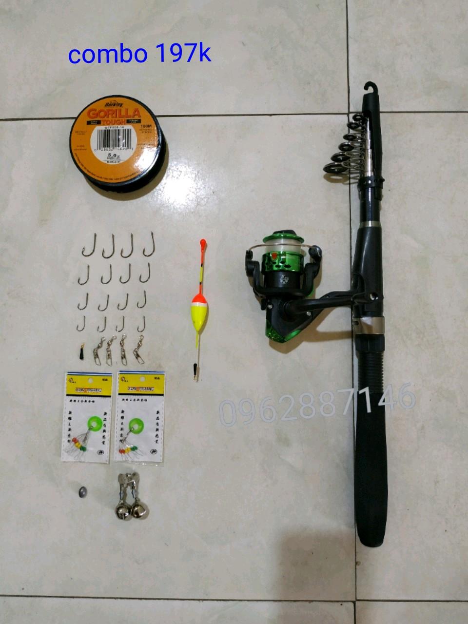 combo cần rút 2m1đút cốp siêu khỏe