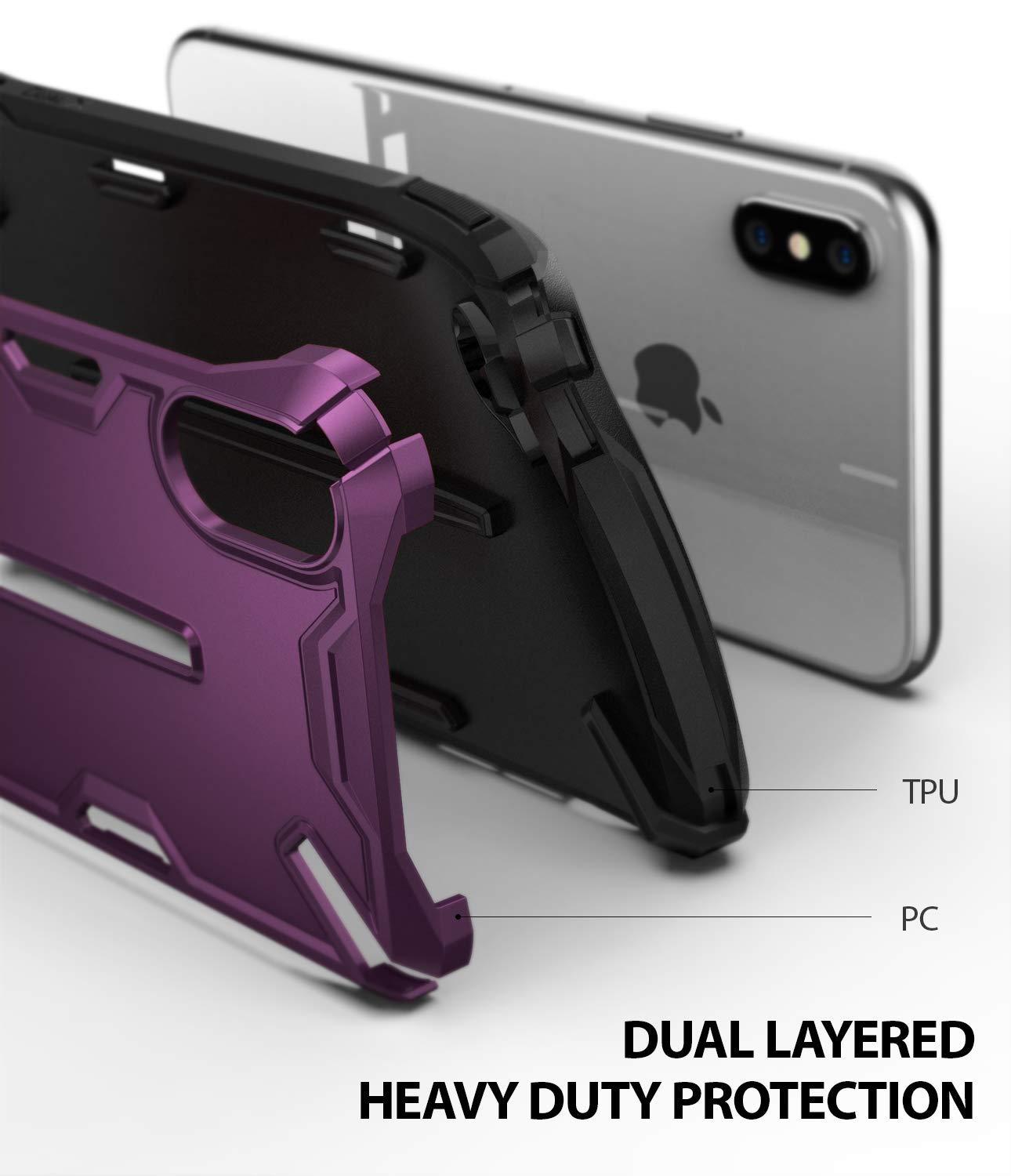 Ốp lưng iPhone Xs / iPhone X Ringke Dual X Hàn Quốc (Ringke Dual X case for iPhone Xs / iPhone X)
