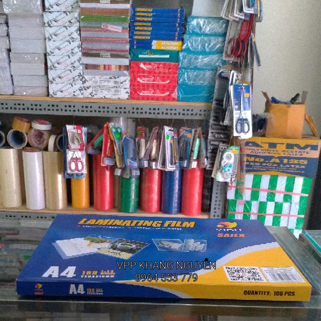 Nhựa Ép Plastic YIDU Khổ A4 - 80Mic - Xấp 100 Tờ