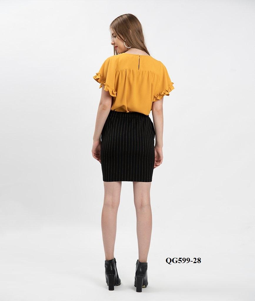 ÁO KIỂU PHỐI NHÚNG BÈO - SIZE S-6XL