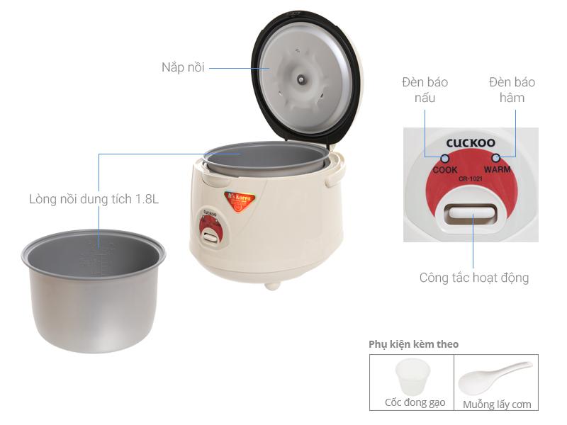 NỒI CƠM ĐIỆN CR1021
