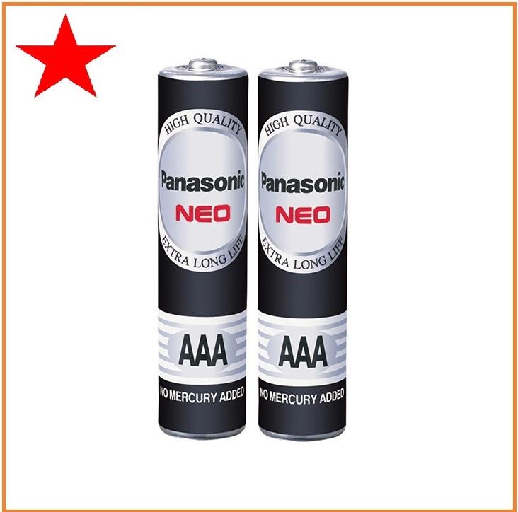 1 vỉ pin Panasonic AAA chất liệu Cacbon