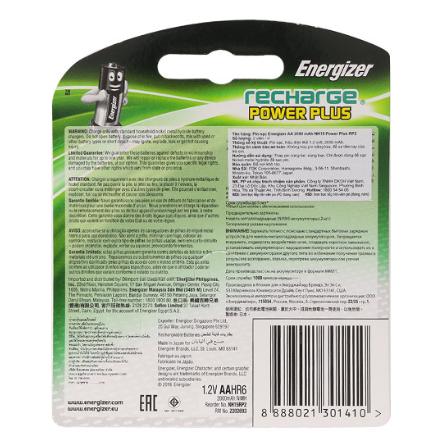 [HCM]Pin Sạc Energizer AA 2000mAh NH15PPRP2