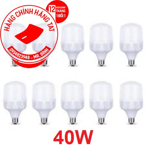 Bộ 10 Bóng Đèn LED TAT 40W E27 công suất lớn