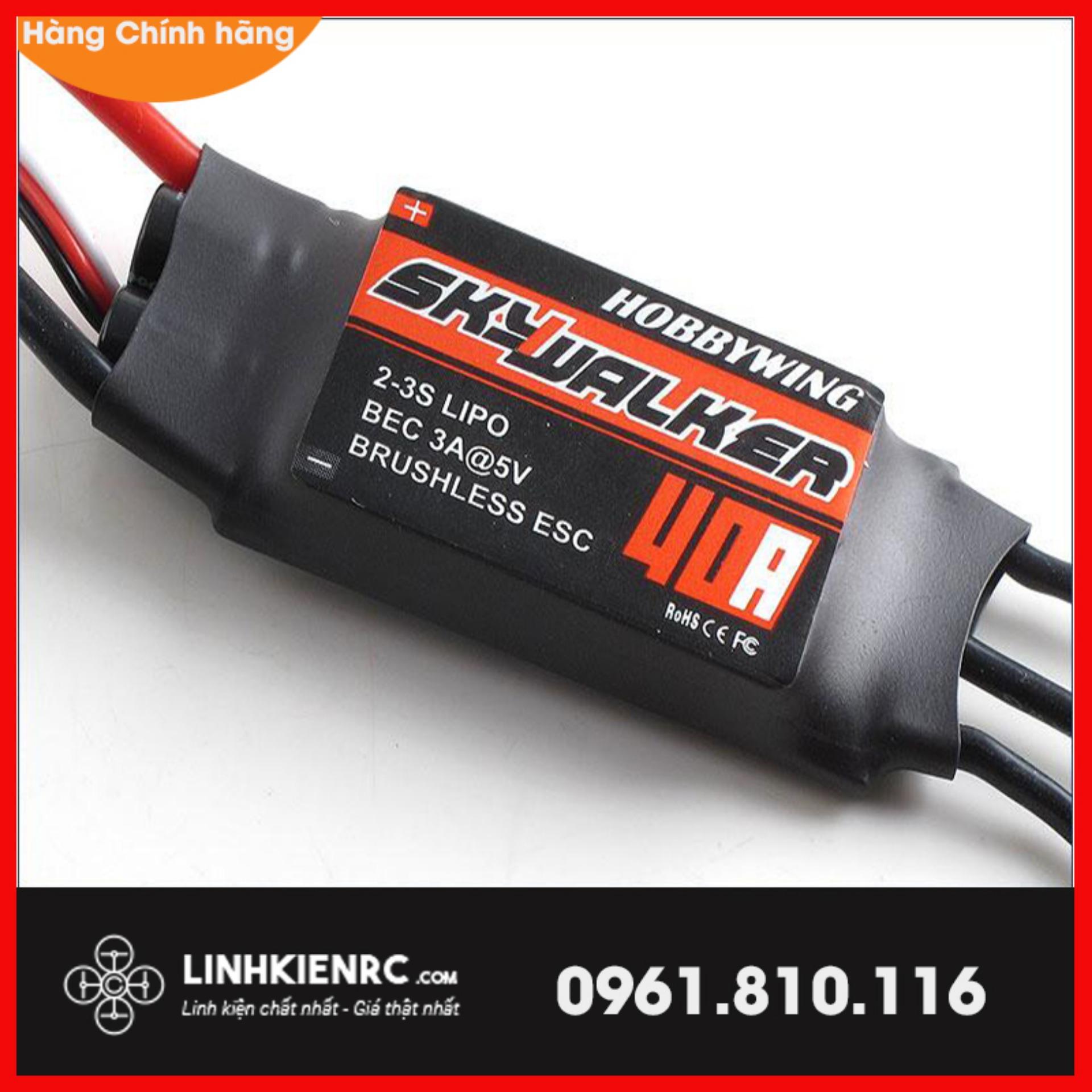 ESC Hobbywing 40A chính hãng jack chuối (Hobbywing 40A)