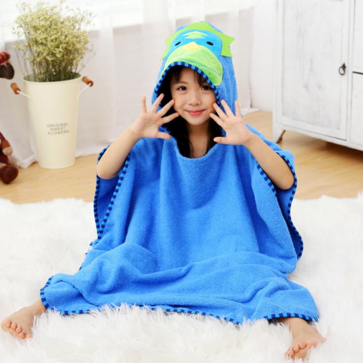 Suối Nước Nóng Hoạt Hình Sản Phẩm 100% Cotton Bơi Áo Choàng Áo Choàng Tắm