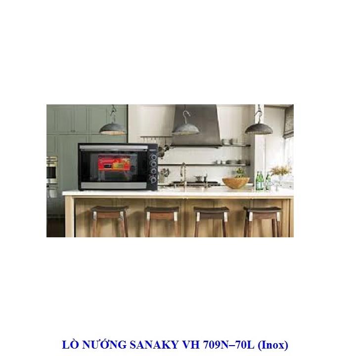 LÒ NƯỚNG SANAKY VH-709N–70L (INOX)