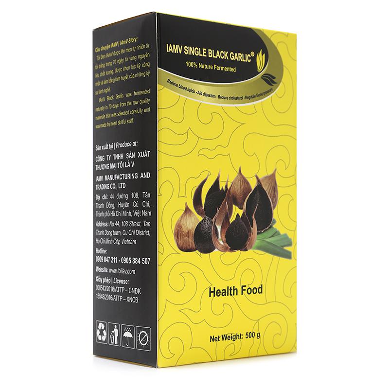Tỏi Đen Một Nhánh IAMV 500g