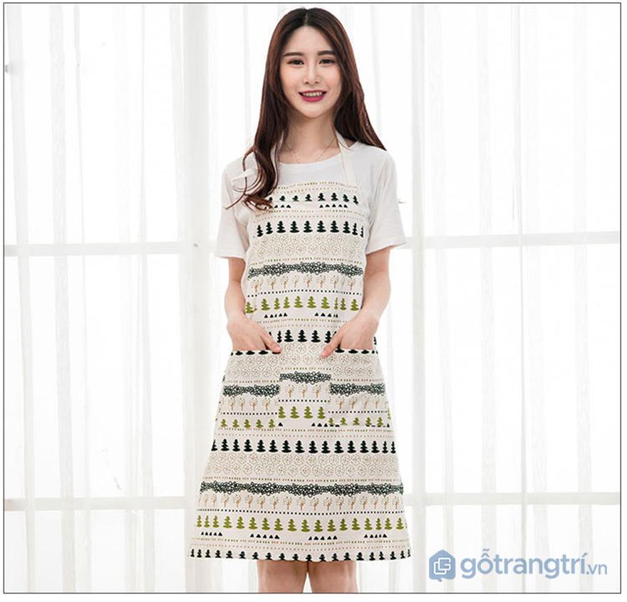 【Hàng Có Sẵn】Tạp dề nhà bếp giá rẻ GHS-6303