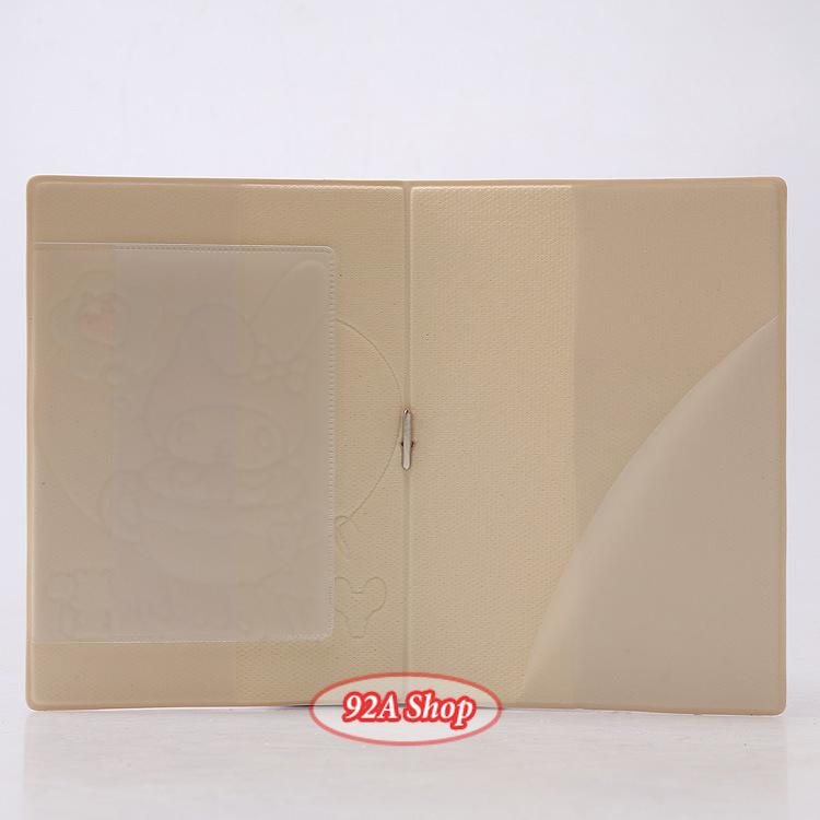 Vỏ hộ chiếu Passport Hoạt Hình Melody 3D