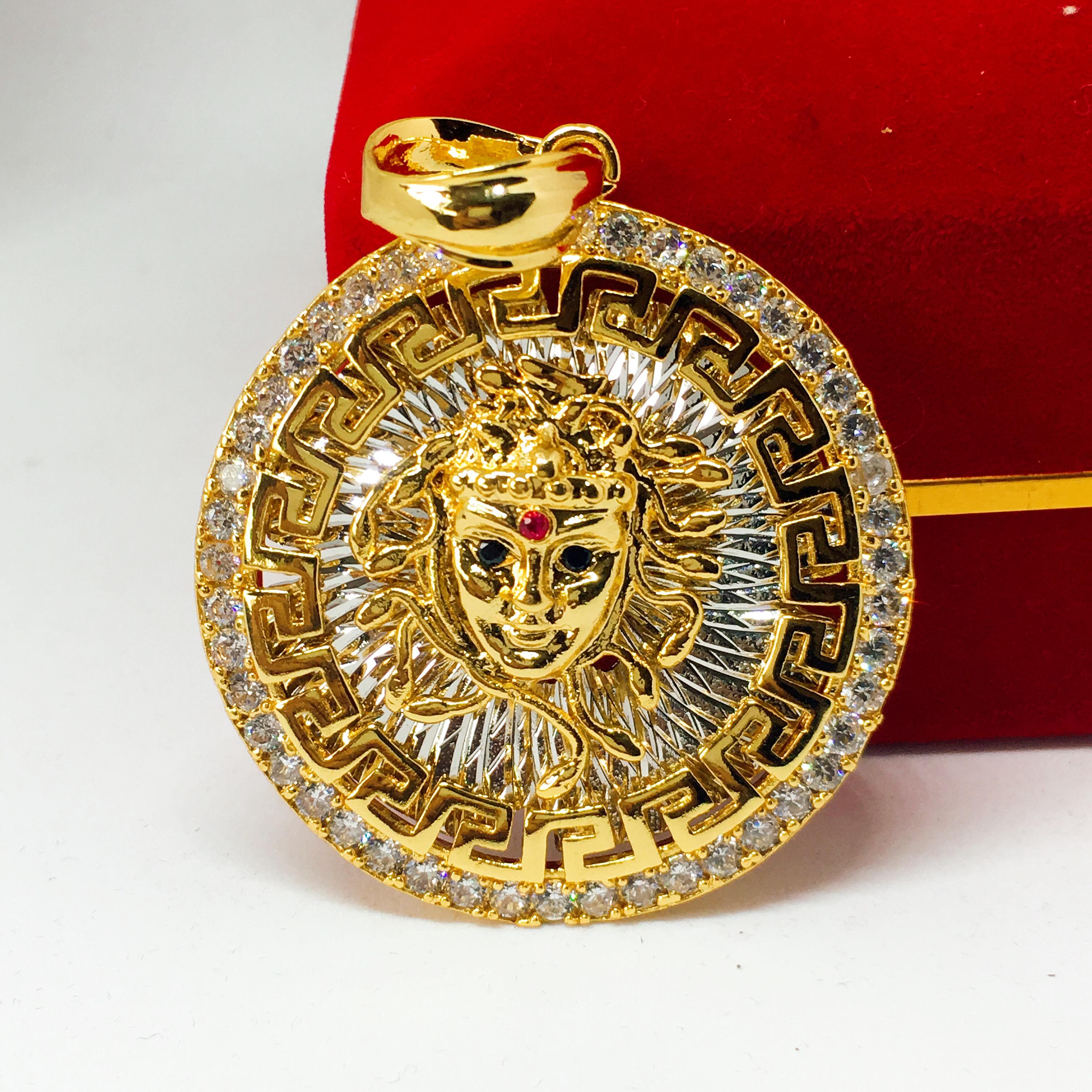 Mặt dây chuyền thời trang VS đính đá trang sức phong thủy, may mắn, tài lộc