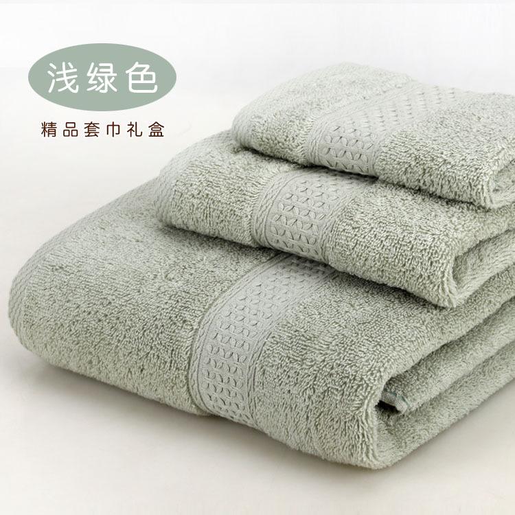 Cặp Vợ Chồng 100% Cotton Mềm Mại Hút Nước Dày Hộp Quà Khăn Mặt