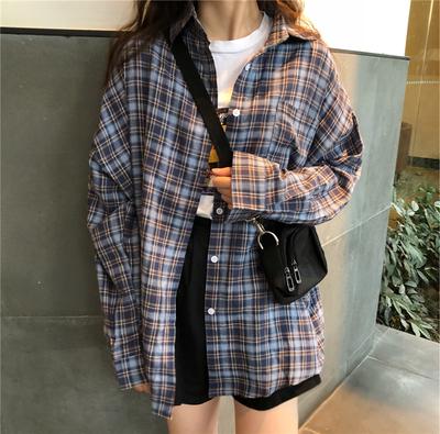 [HÀNG QUẢNG CHÂU] ÁO SOMI SỌC FORM RỘNG