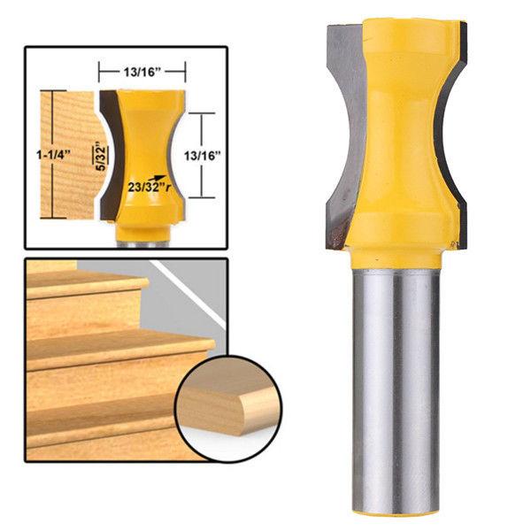 Mũi phay gỗ, mũi cung lồi, cốt 12.7mm