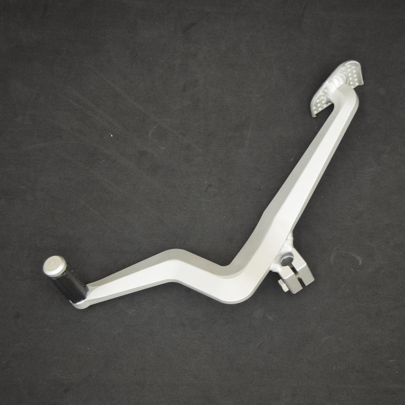 Cần số nhôm hai chiều CNC cho các loại xe ( MÀU BẠC )