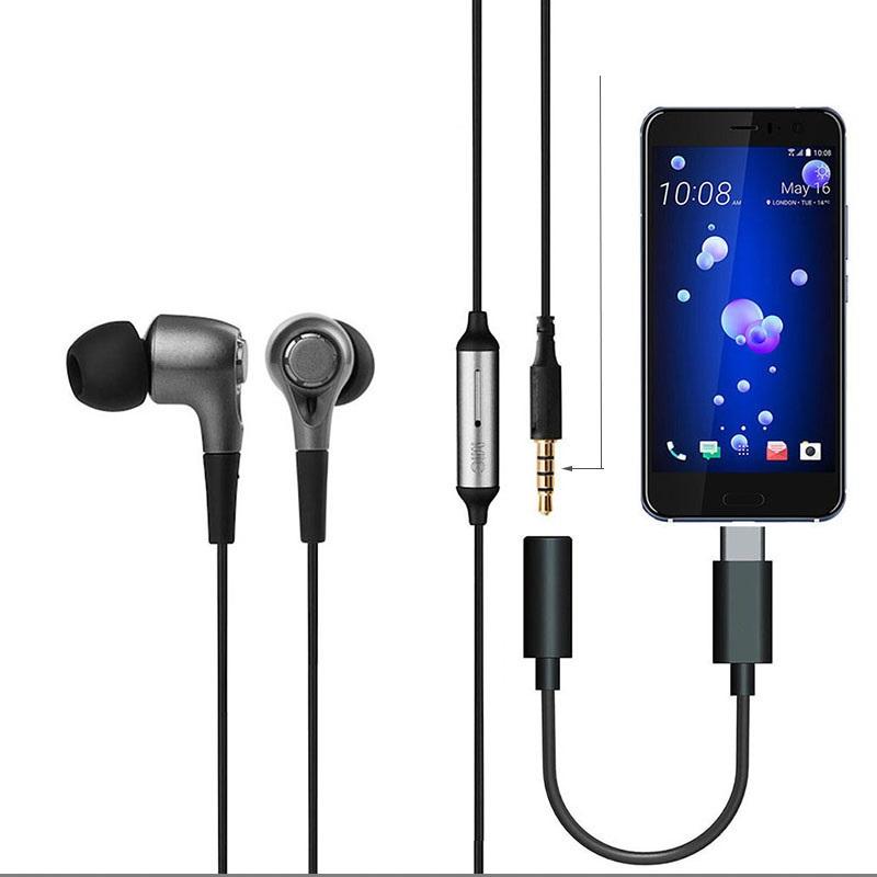 Dây chuyển từ Type C sang Aux jack 3.5 mm