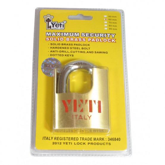 [HCM]Khóa Chống Cắt YETI 60mm vàng