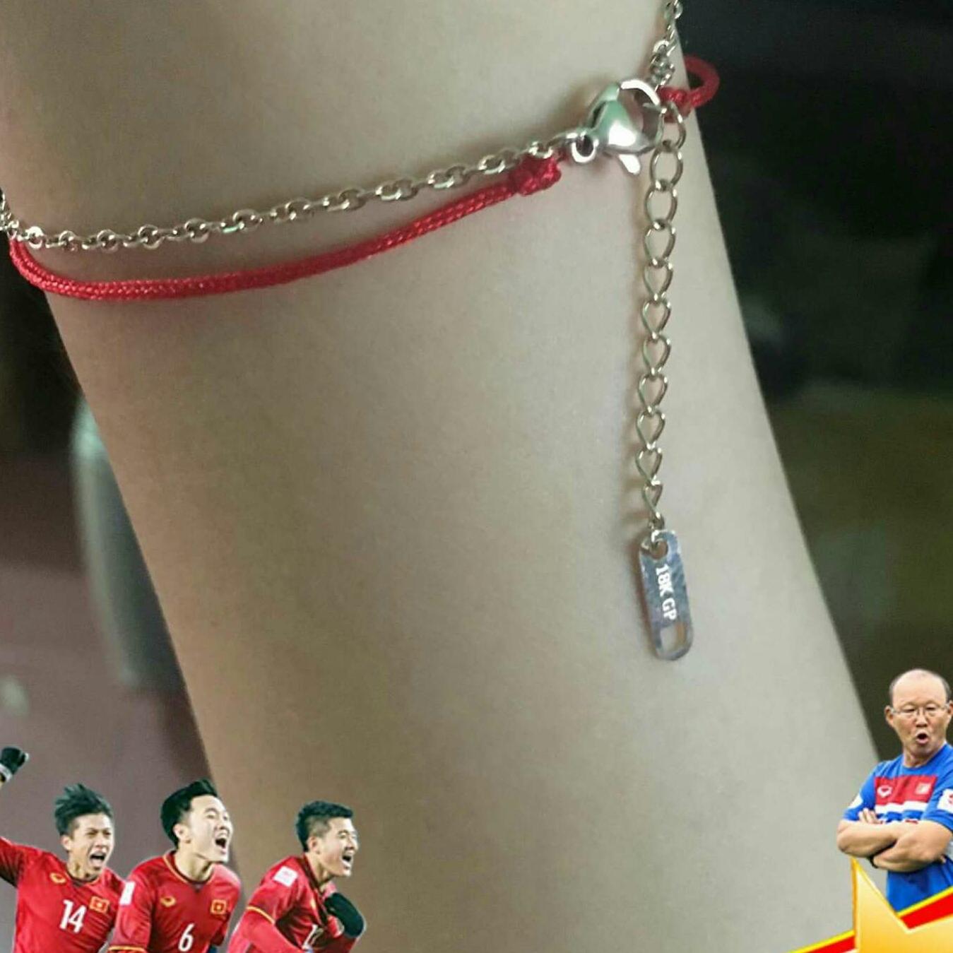 VÒNG TAY CHỈ ĐỎ KIM VÀNG