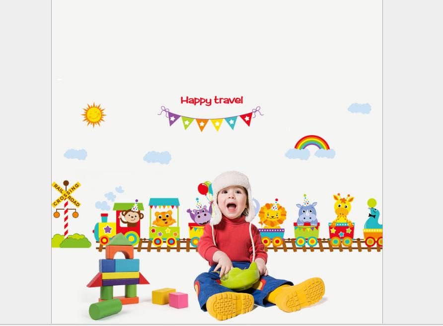 Decan dán tường Tàu hỏa -SK9011-69