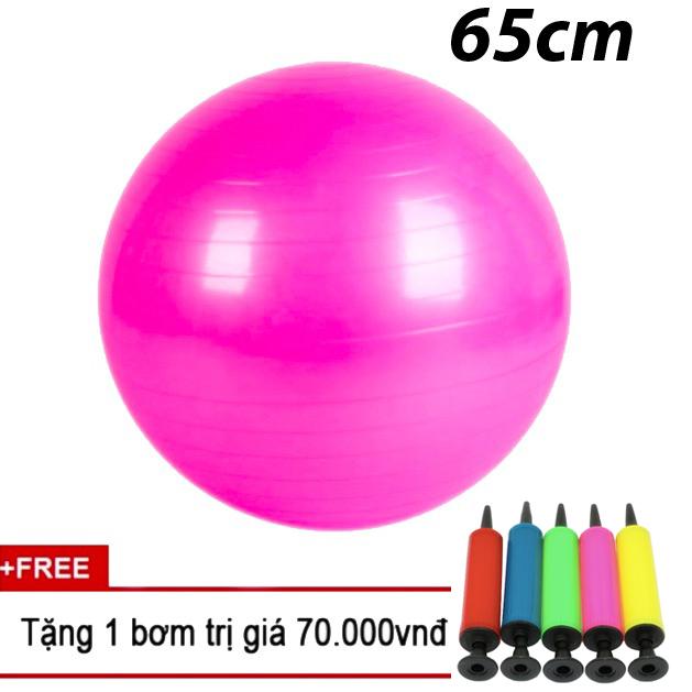 Bóng tập yoga 65cm trơn