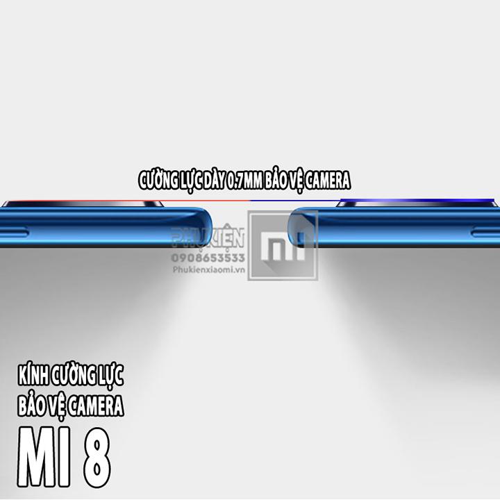 Bộ 01 miếng dán Camera dành cho máy Xiaomi Mi 8 - Full Box