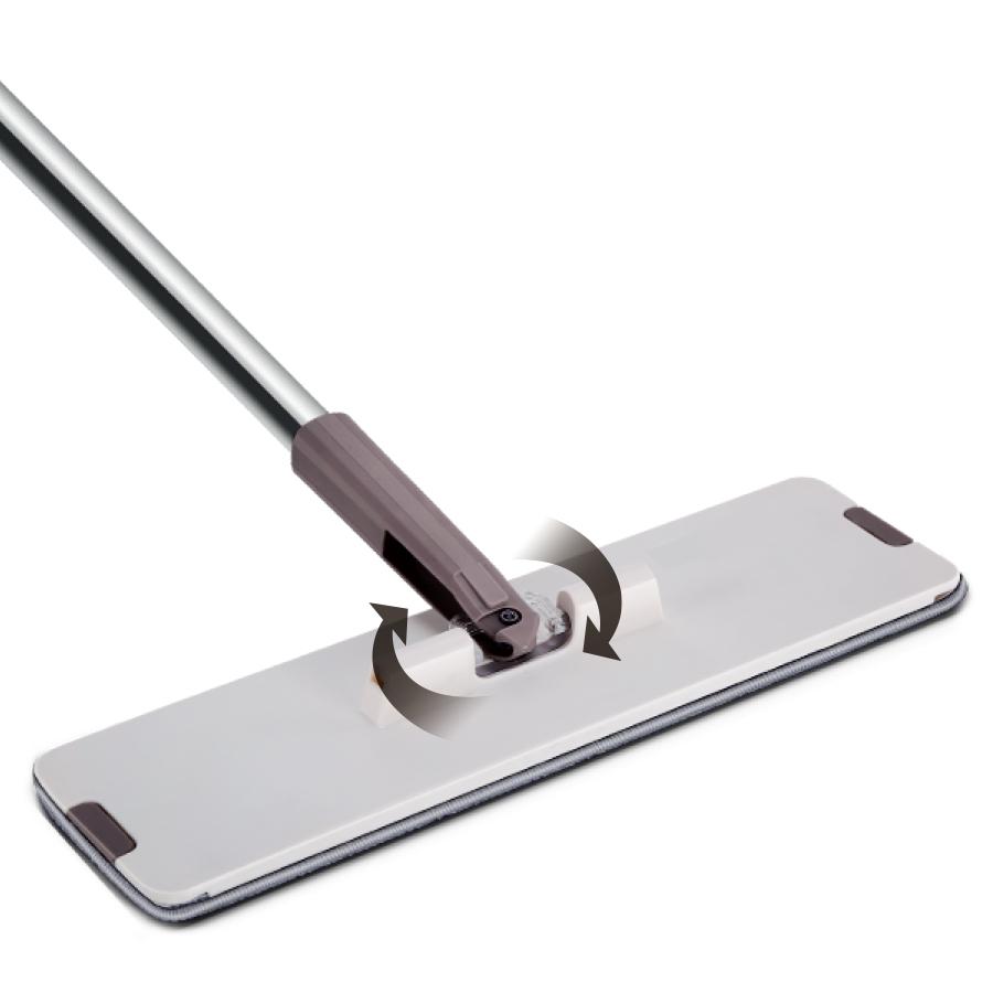 Etm471 - Squeeze Flat Mop Lock&Lock Mop Set - High Quality Material, Light Weight, Cleans and Dries Quickly - Genuine Product