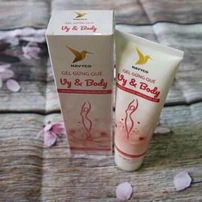 Gel Massage tan mở bụng, đùi Gừng Quế - Vy & Body - 150ml
