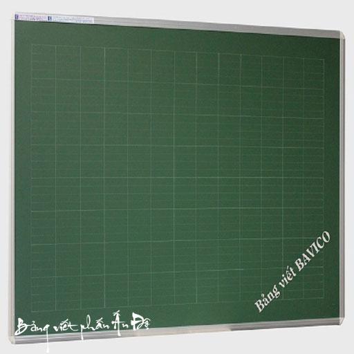 Bảng viết phấn không từ bảng viết bavico bvc0011