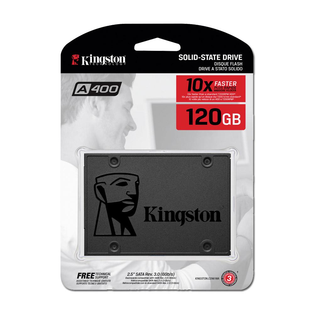 Ổ Cứng SSD Kingston A400 120GB 2.5" SATAIII (SA400S37/120G)